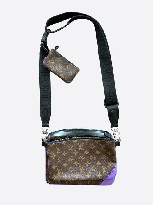 Louis Vuitton Trio Messenger Navy River Blue autres Cuirs