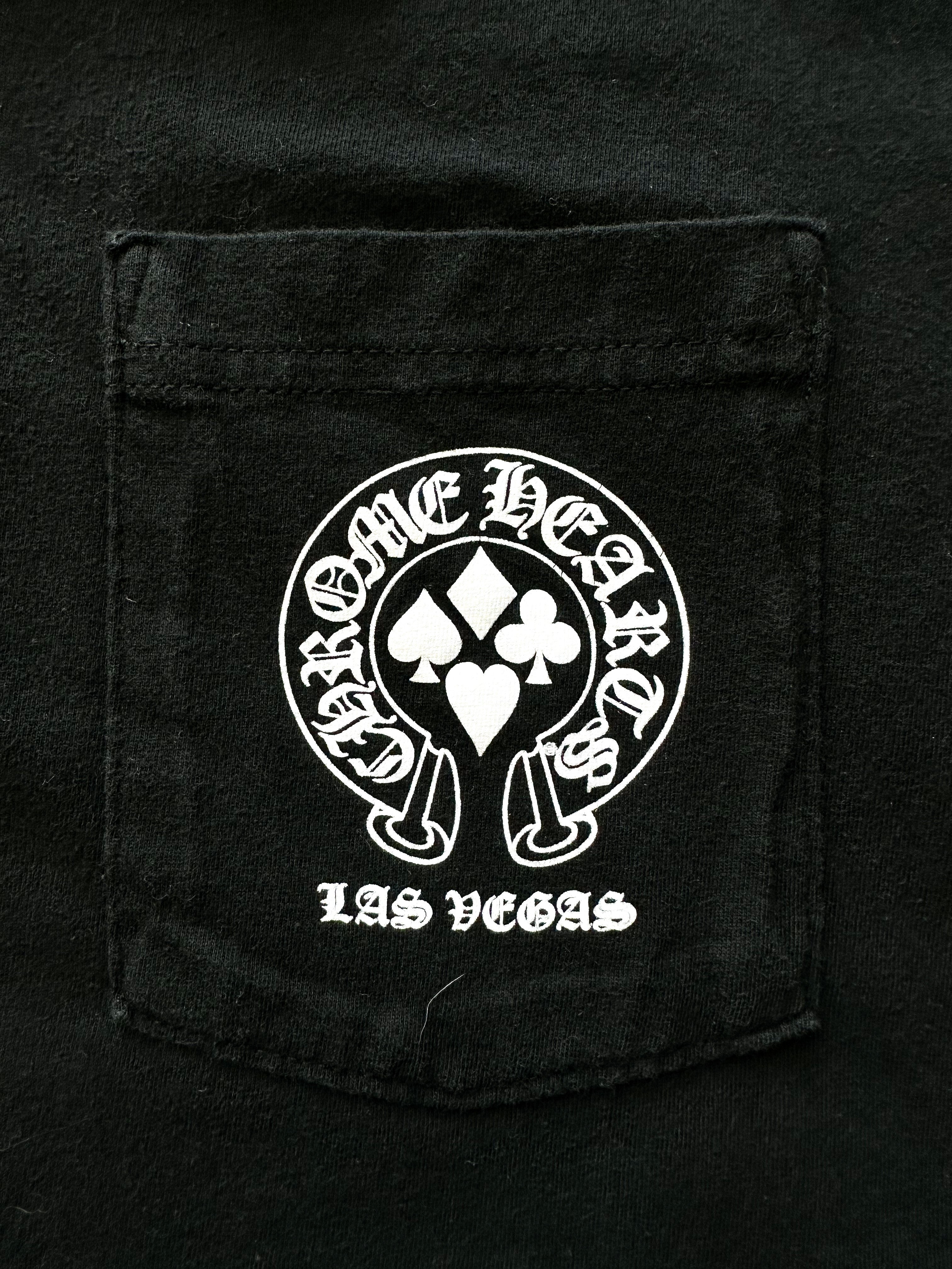 Chrome Hearts Black & White Welcome To Las Vegas T-Shirt – Savonches