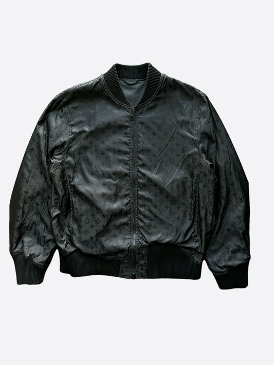Louis Vuitton Monogram Leather Jacket