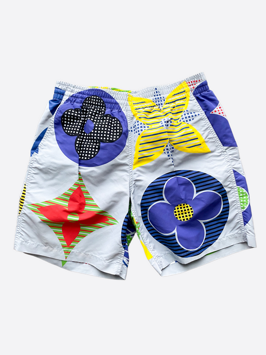 Louis Vuitton NBA White Basketball Shorts – Savonches