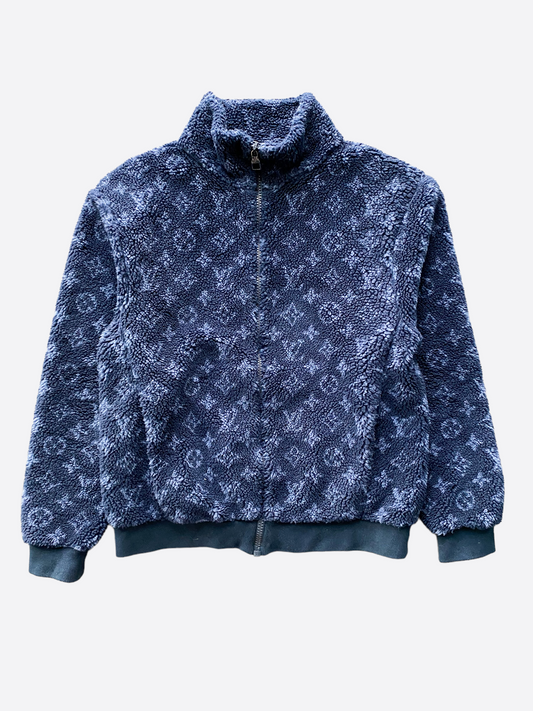 Louis Vuitton x NBA SS2021 Monogram Obscur Leather Moto Jacket