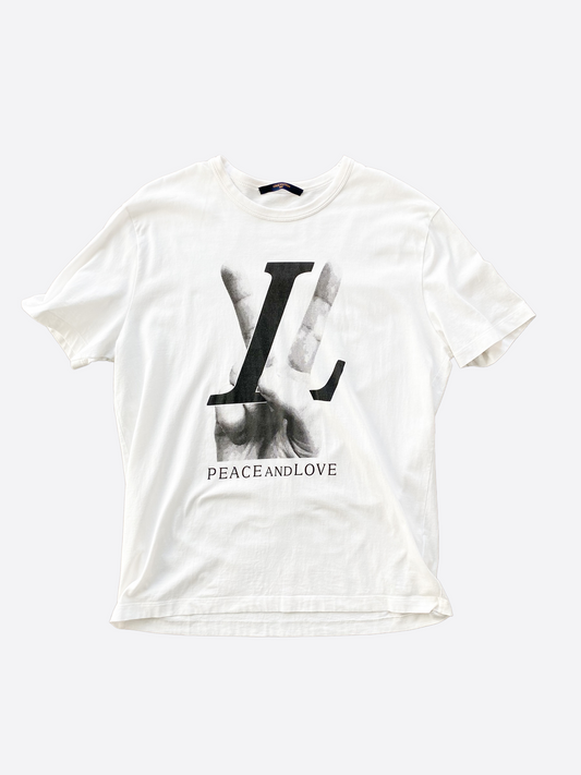 Louis Vuitton White Kansas Winds Graphic Tee – Savonches