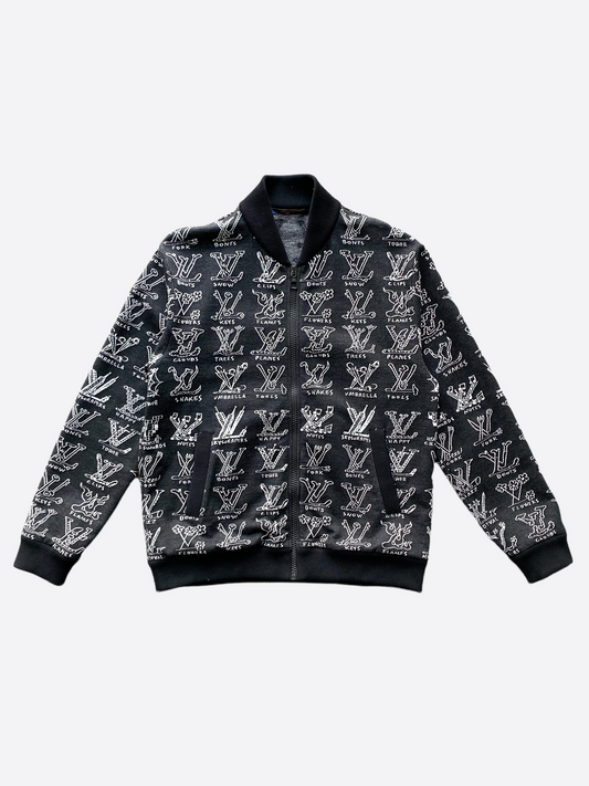 Louis Vuitton Velour Jacke XL - sorry_not_fame Mall