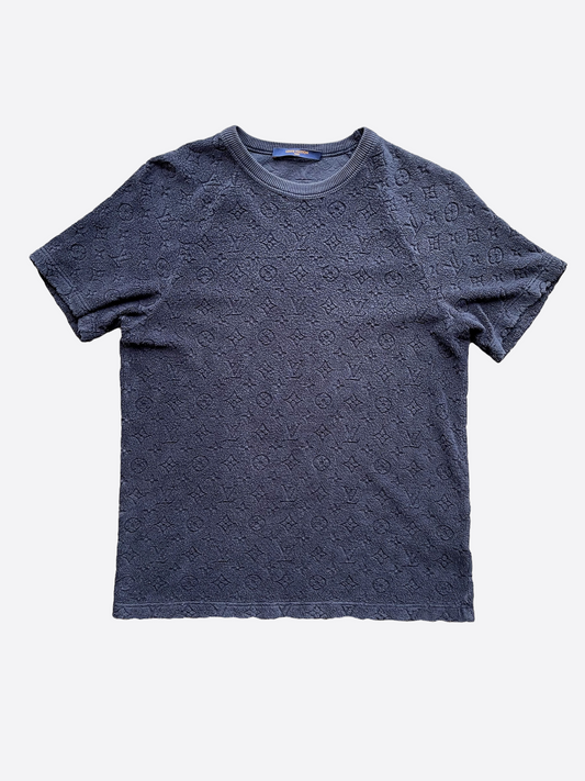 Louis Vuitton Grey Monogram Hook & Loop Tee – Savonches