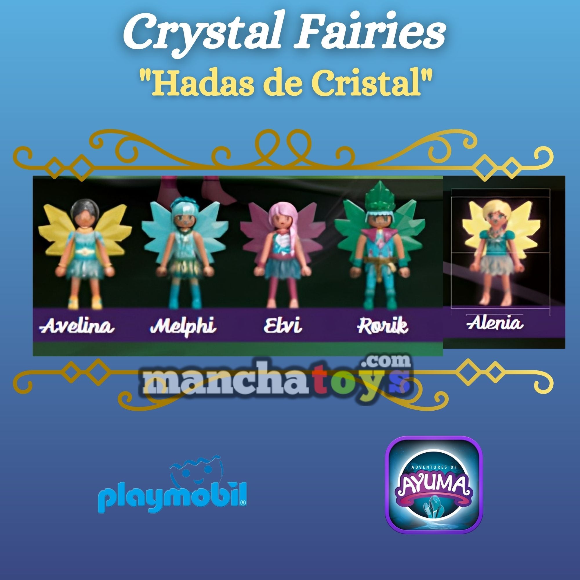 Playmobil ayuma Elvi Crystal Fairy
