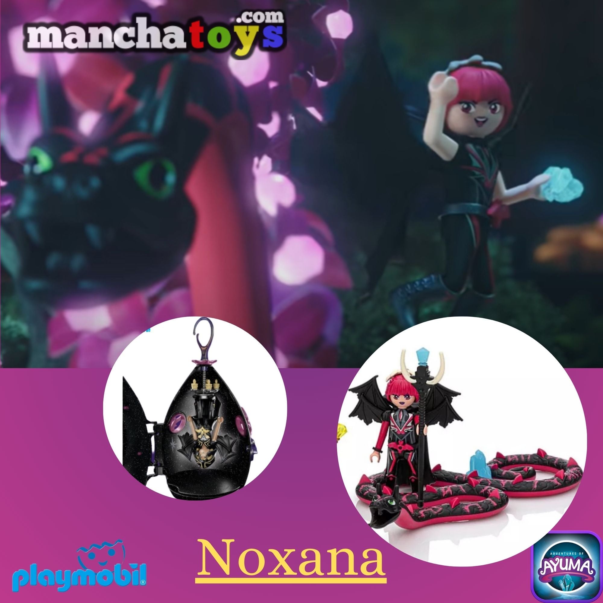 Playmobil ayuma bat fairy Noxana