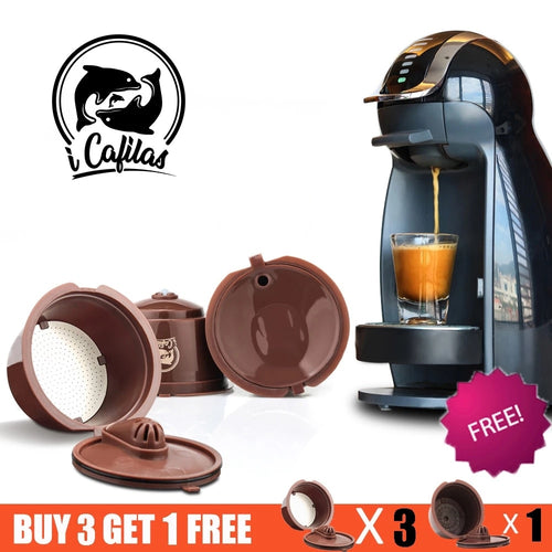 Reusable Dolce Gusto Coffee Capsules Stainless Steel Coffee & Milk Filter  Pods capsulas de cafe recargables dolce gusto
