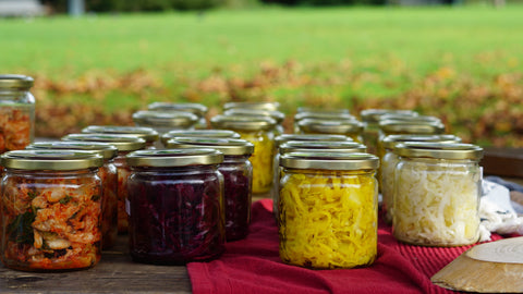 Sauerkraut, Zuurkool, fermented SauerCrowd, Kimchi kraut Binnenstbuiten