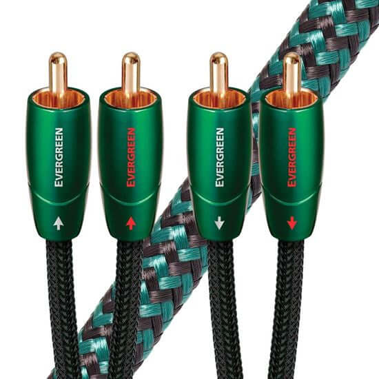 Audioquest - Evergreen RCA Cable 2 To 2 Male