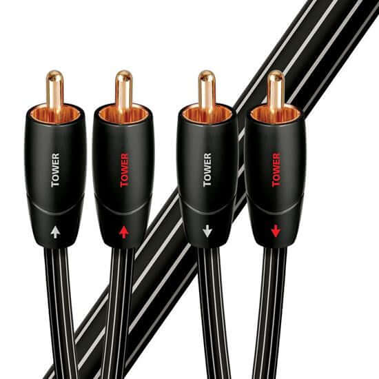 Audioquest - Tower 2 RCA To 2 RCA Male Cable