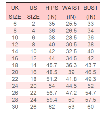 Size Charts – Aurelia