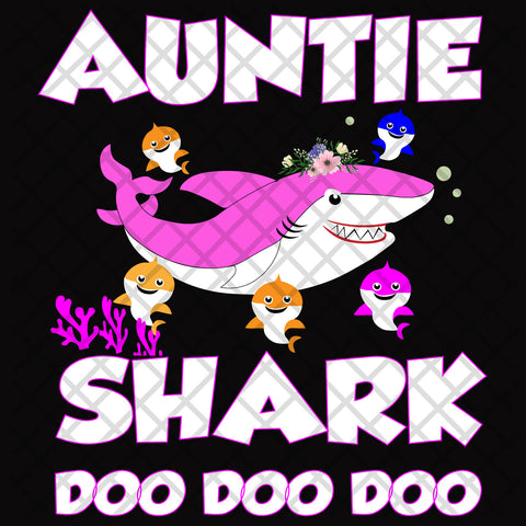 Free Free 112 Auntie Shark Svg Free SVG PNG EPS DXF File