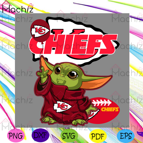 Download Clip Art Art Collectibles Vector File Digital Download Kansas Citys Chiefs Yoda Svg Nfl Team Svg Cut File Cricut File Baby Yoda Champion Kc Logo Svg Printable