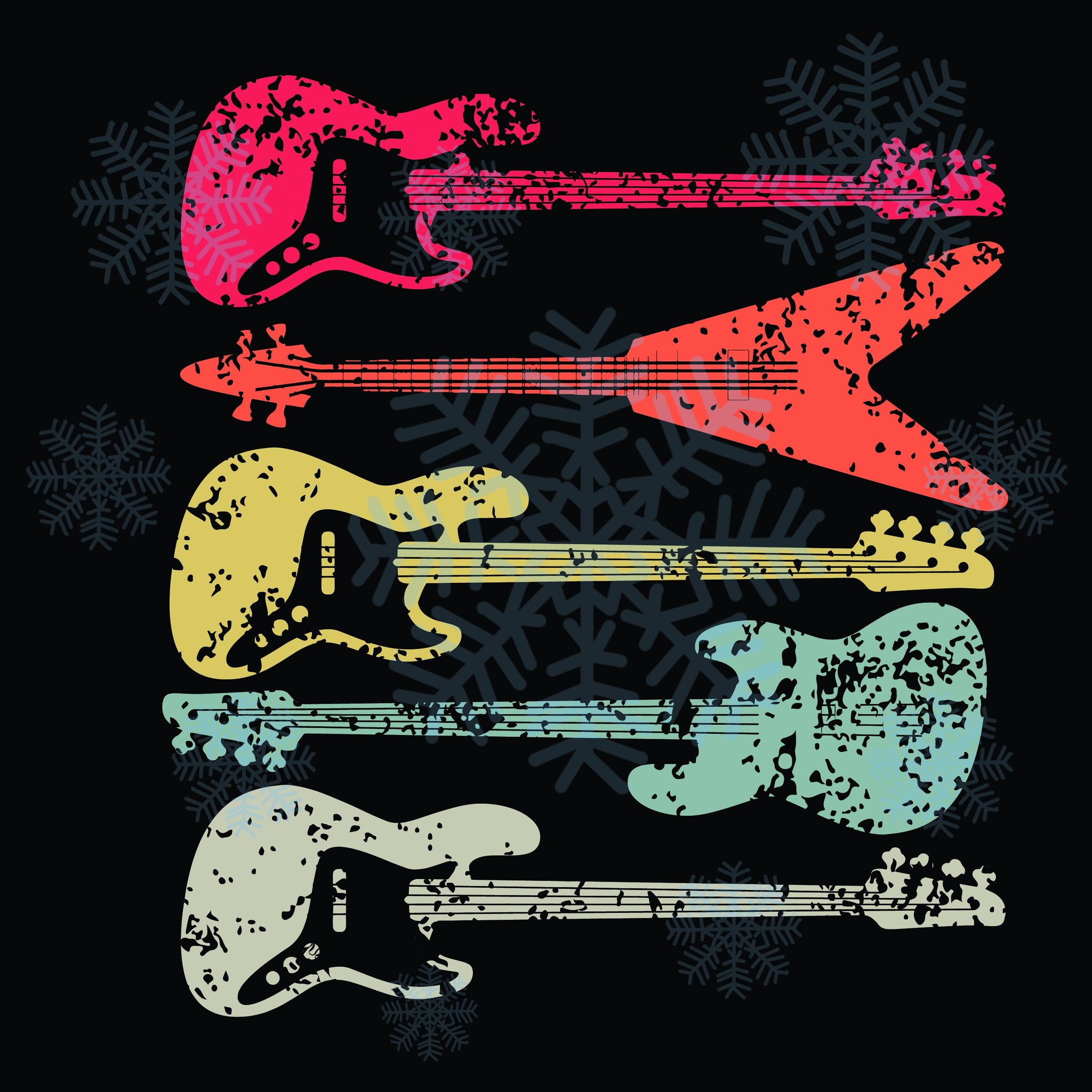 Download Guitar Svg Retro Music Vintage Gifts Guitar Player Electric Guitar Hachizstore