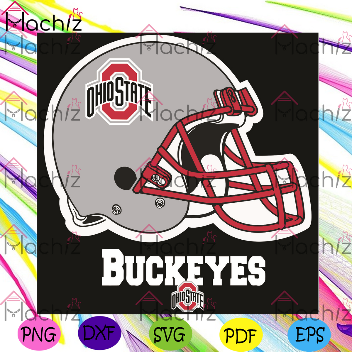 Logo Ohio State Buckeyes Helmet Svg, Sport Svg, HelmetSvg ...