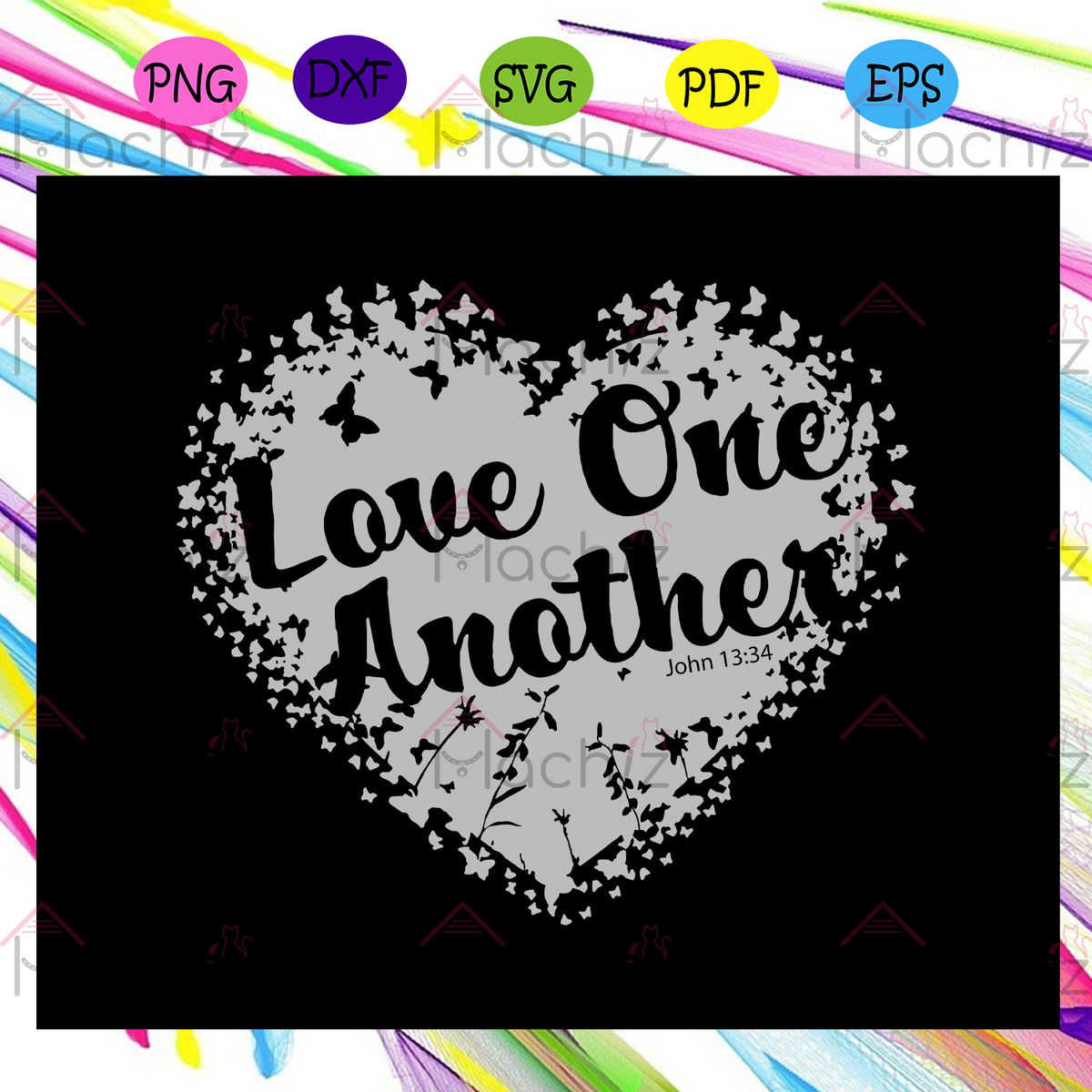Download Love one another Love Svg, Files For Silhouette, Files For ...