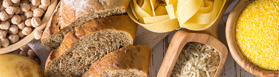 Breads, pasta, grains, carb-rich fruits 2