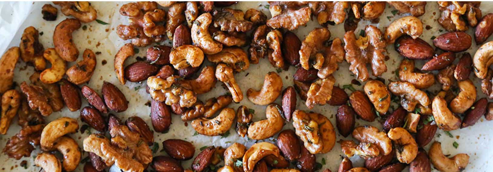 Rosemary Spiced Mixed Nuts