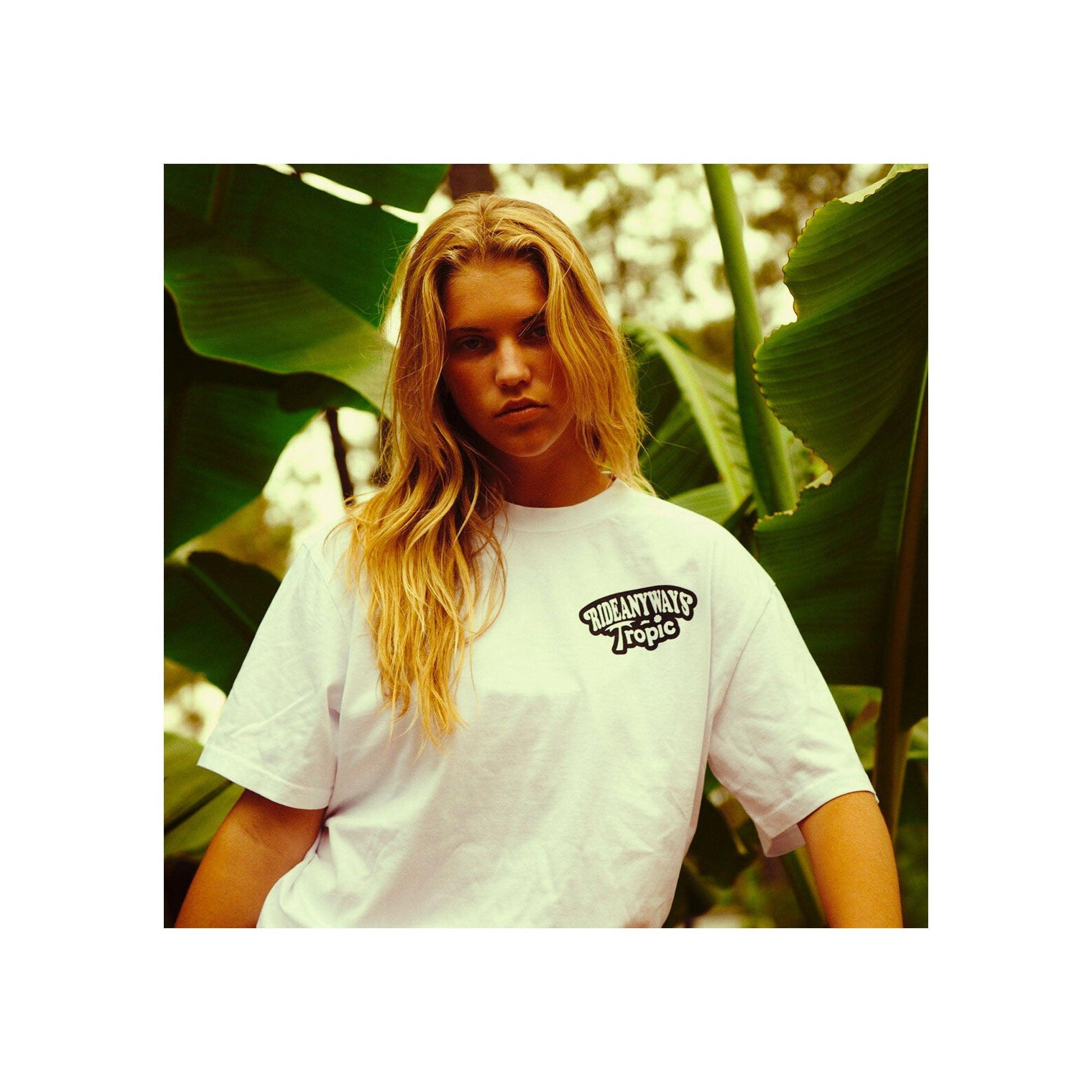 Anyways | Tropic White Tee-Anyways-GPX Store