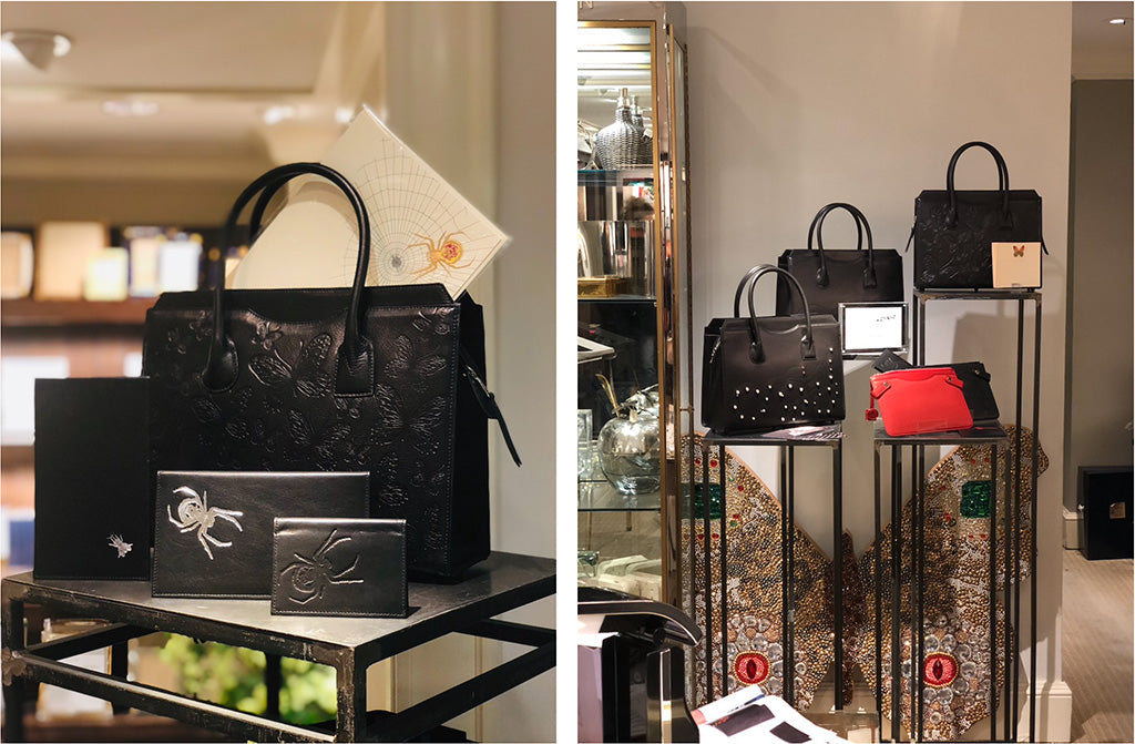 Beautiful Bag display at Bergdorf Goodman