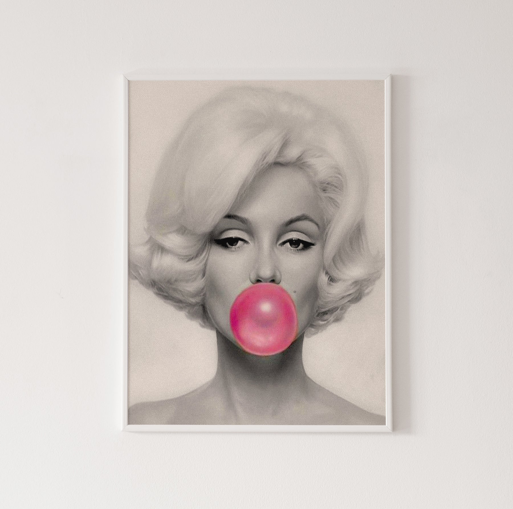 Neon Wall Art, Brigitte Bardot Bubblegum Pop