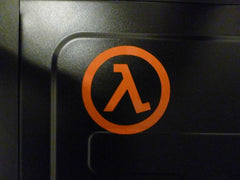 Half-Life Lambda Symbol Vinyl Sticker Decal