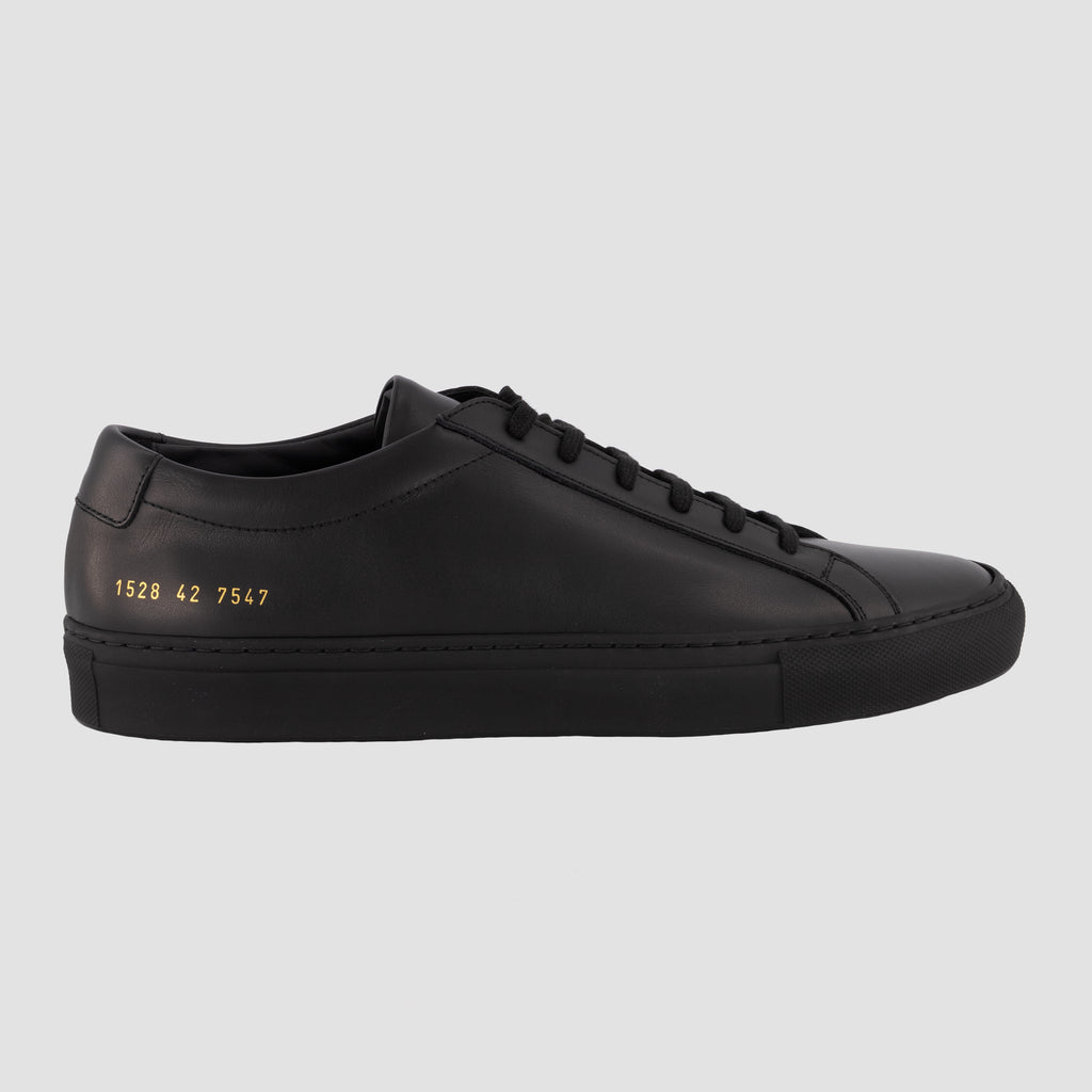 Common Projects Original Achilles Low Black | Silver Deer