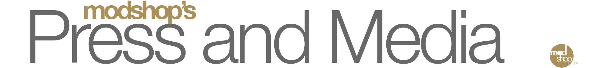 press and media header logo