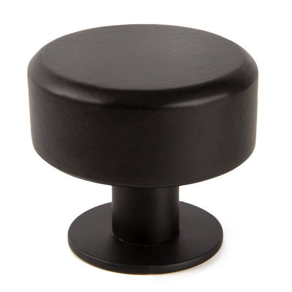 Modern Furniture Hardware Knobs Pulls For Dressers Cabinets More   2.5 In Round Pull Matte Black Top Grande 