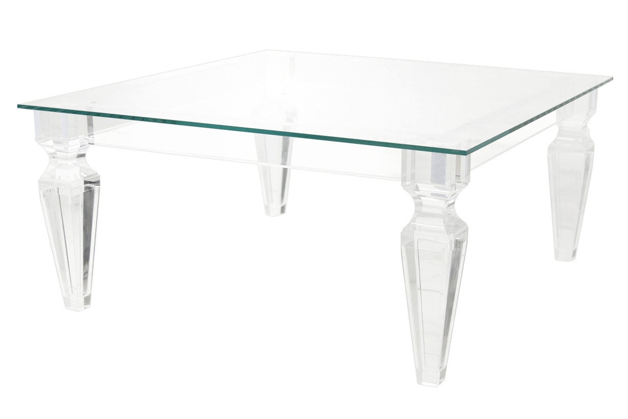 Palm Beach Lucite Coffee Table Modshop