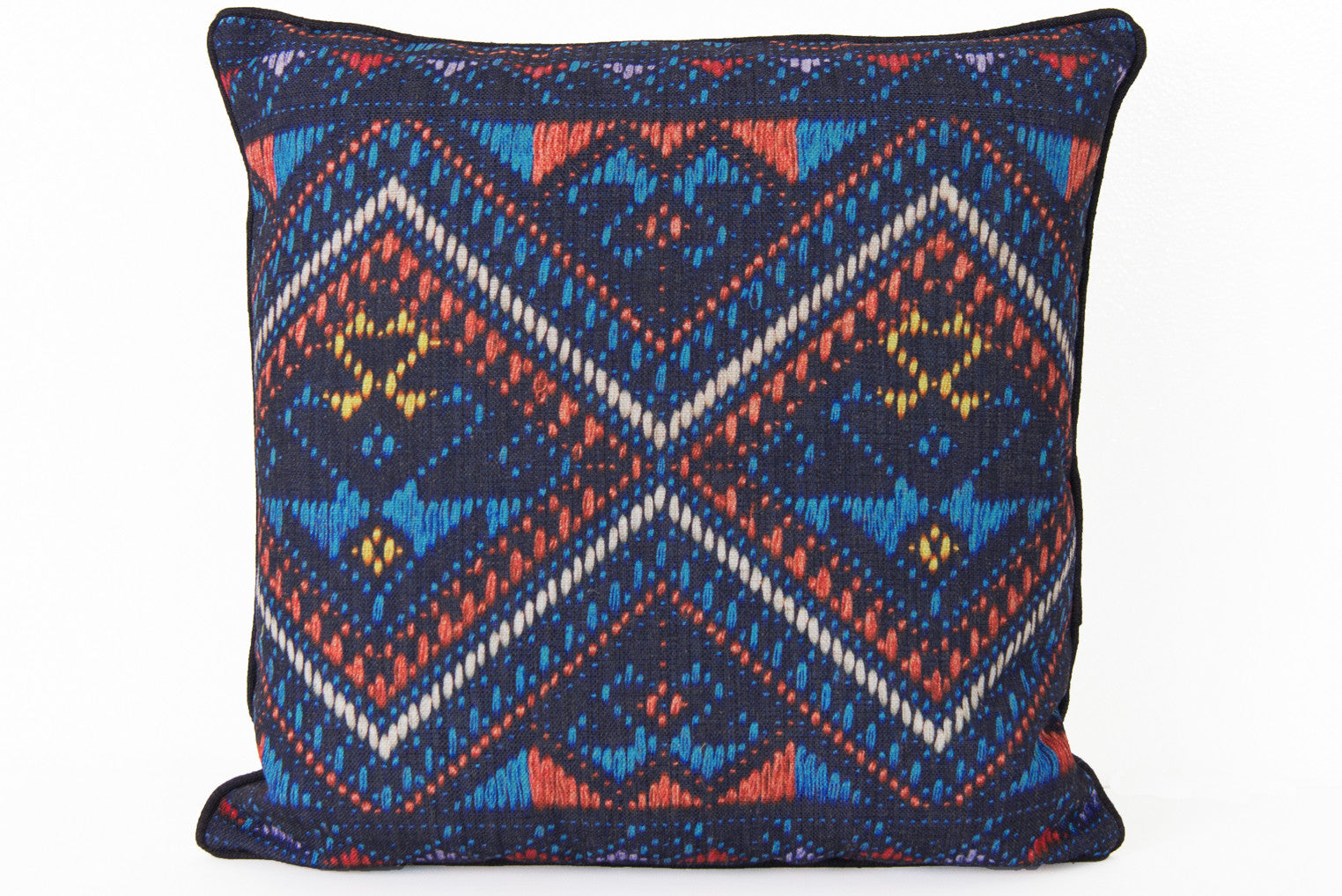 Pillow With Printed Embroidery Pattern Modshop Modshop