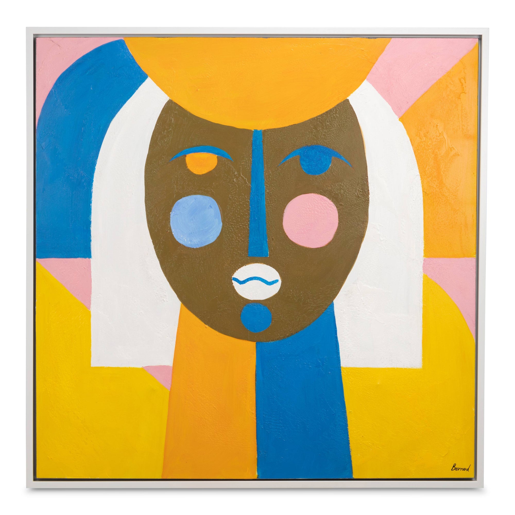 Abstract Face II Poster