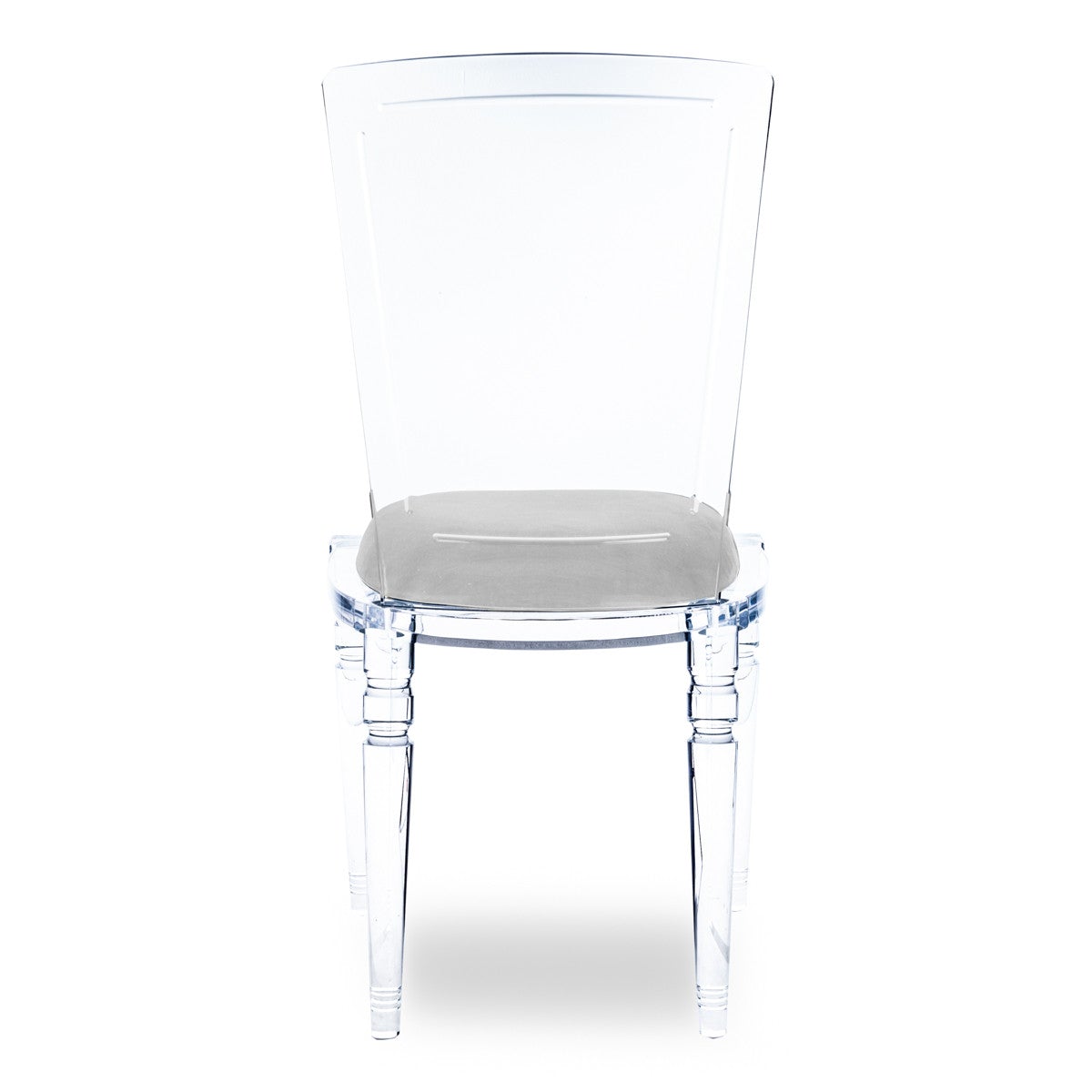 Juliette Chair Armless Lucite Chairs With Padded Seat Modshop