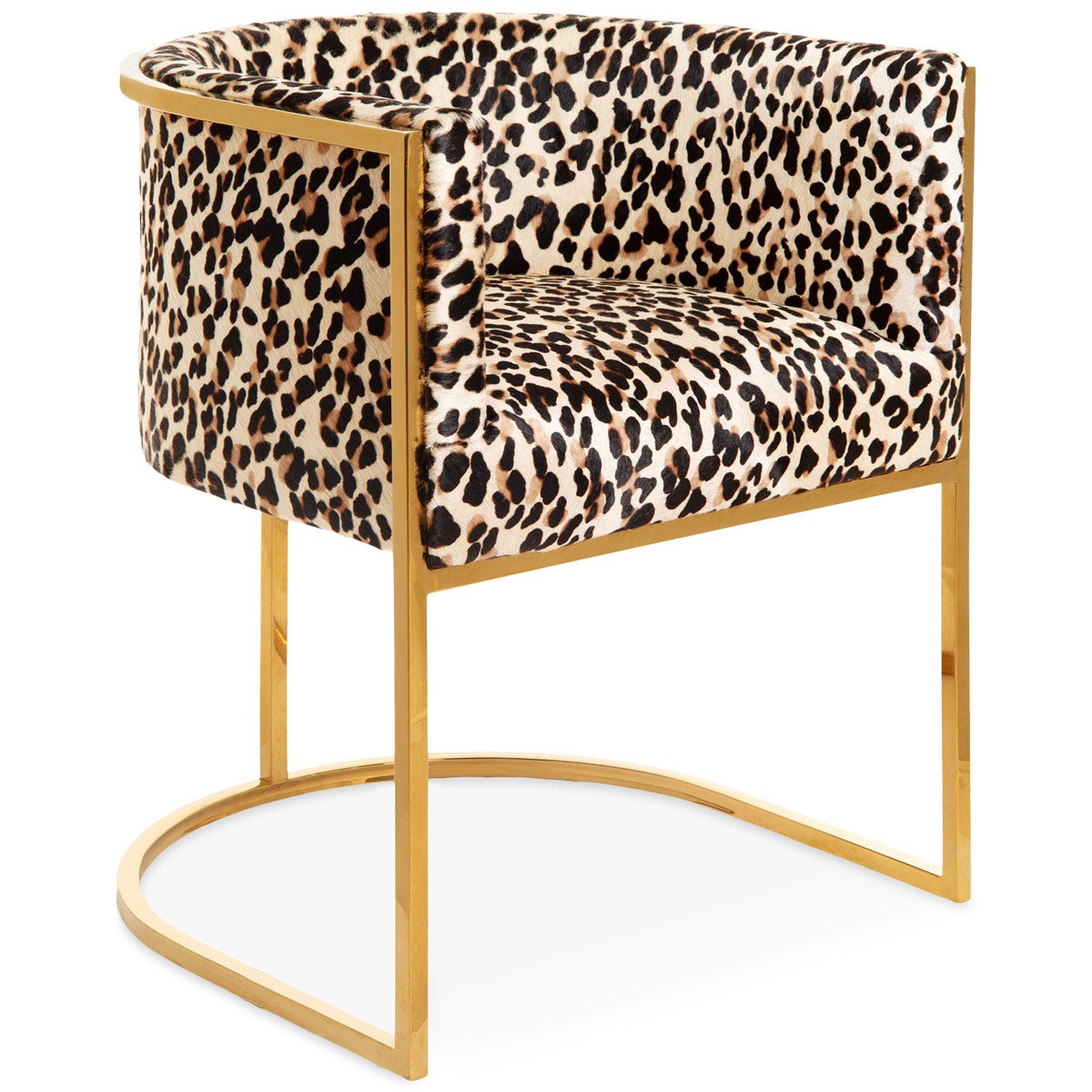 Lisbon Mod Leopard Print Dining Chair Modshop