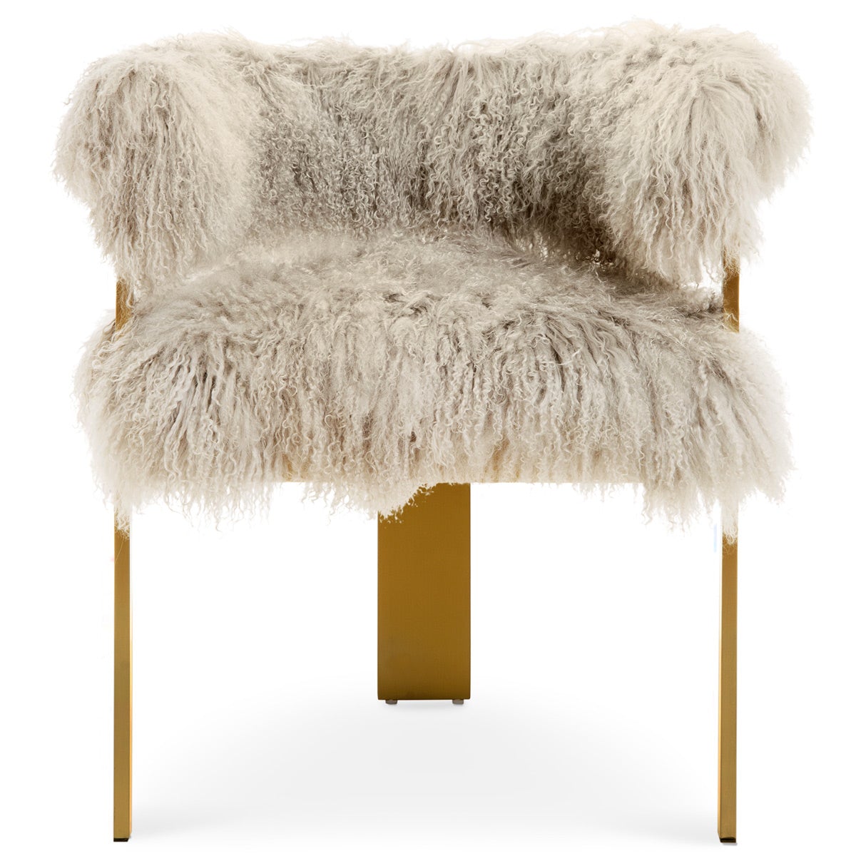 Marseille Dining Chair In Mongolian Fur Modshop
