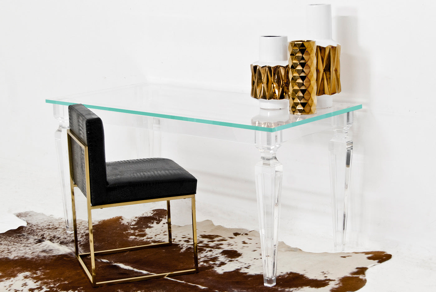 Palm Beach Lucite Desk Modshop