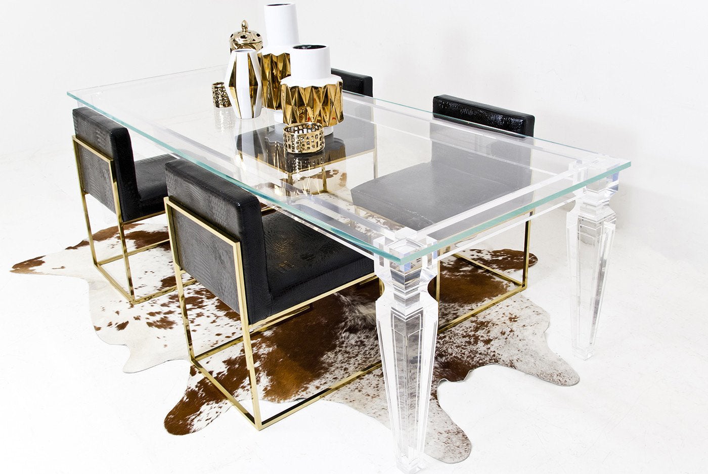 Featured image of post Lucite Dining Table / Perspex dining table acrylic dining table lucite coffee table.