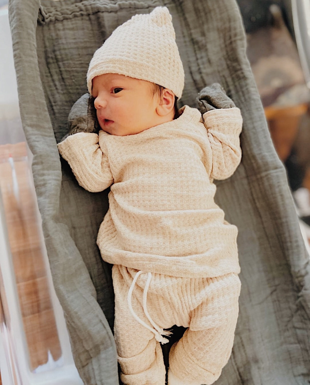 Newborn Coming Home Outfit Gender Neutral Hospital Outfit 