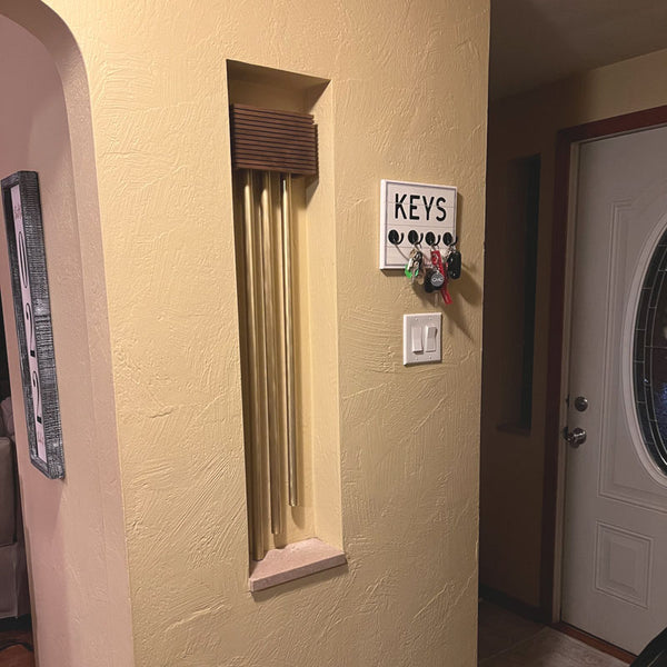 ElectraChime Metro Long Chime Doorbell in Alcove