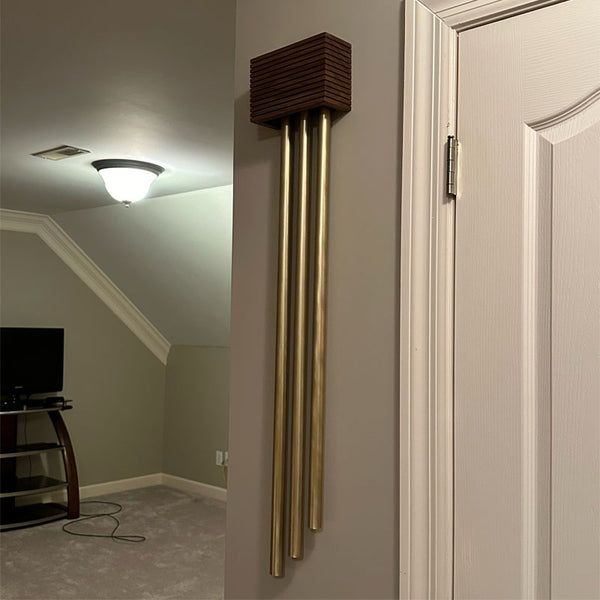 ElectraChime Metro Traditional Doorbell Chime with three brass bells in Plainfield, IL