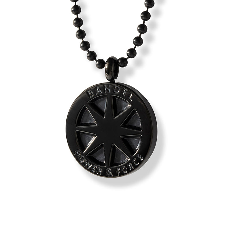 チタン Necklace Black Large size