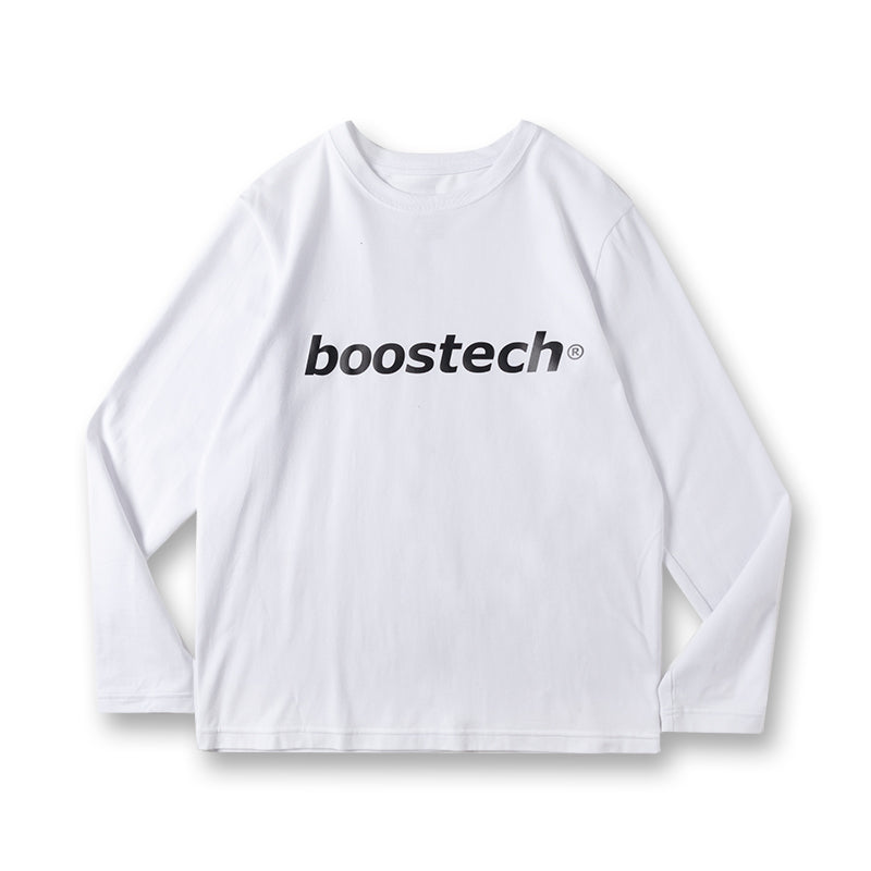 Boostech® L/S Tee White×Black