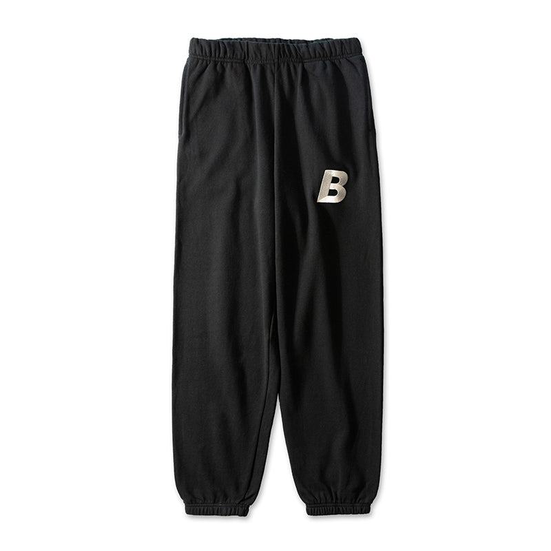 B Sweatpant Black×White