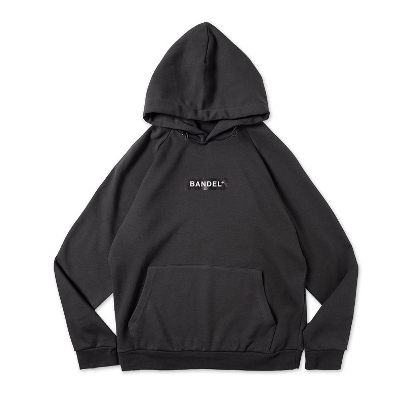 Box Logo Hoodie Charcoal Grey