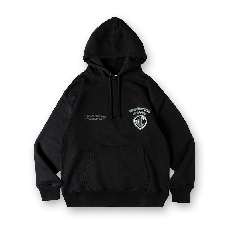 WG Golf Hoodie Black×Grey