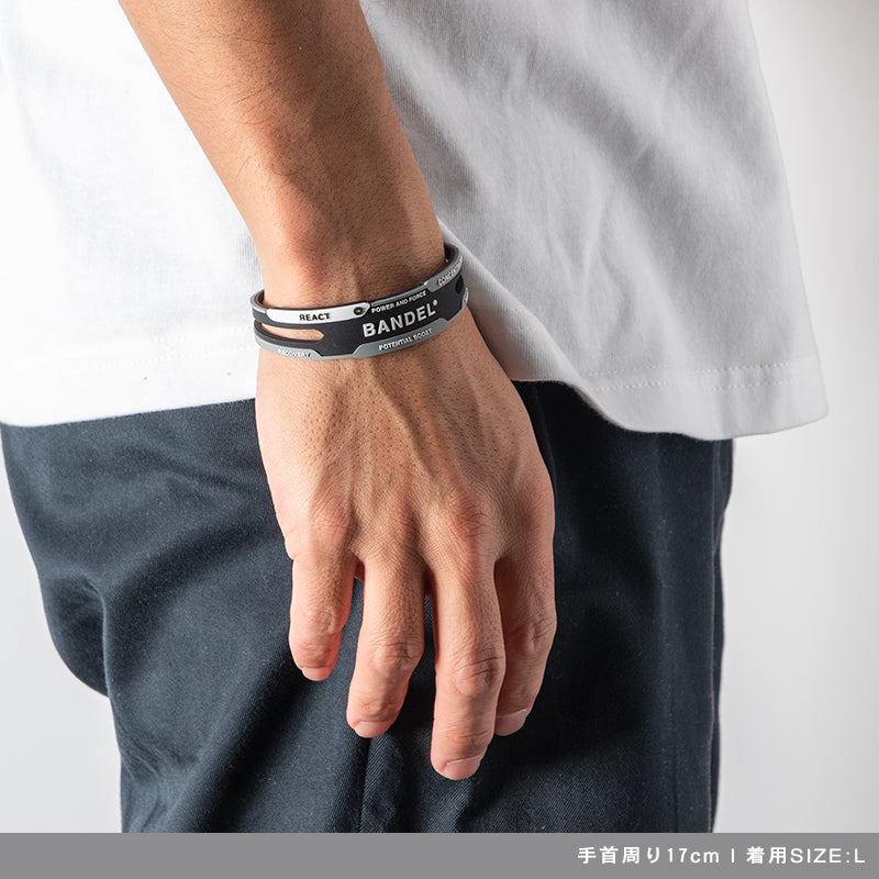 バンデル ダブル ブレスレット BANDEL Double Bracelet バランス 集中力 最新 - 健康アクセサリー