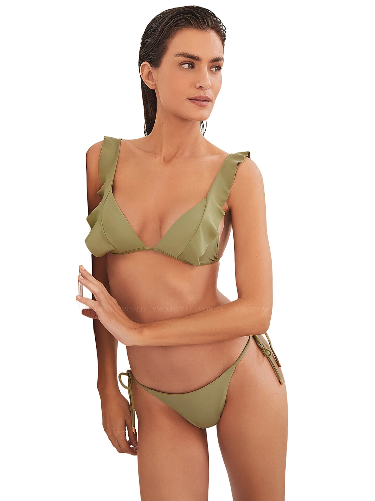 Chris Parallel Tri-Tie Side Bikini