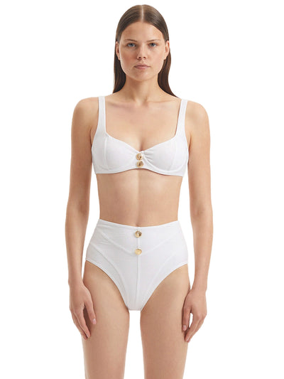 Moeva: Sarita Bikini (0918T-WHTE-0918B-WHTE) – Swimwear World