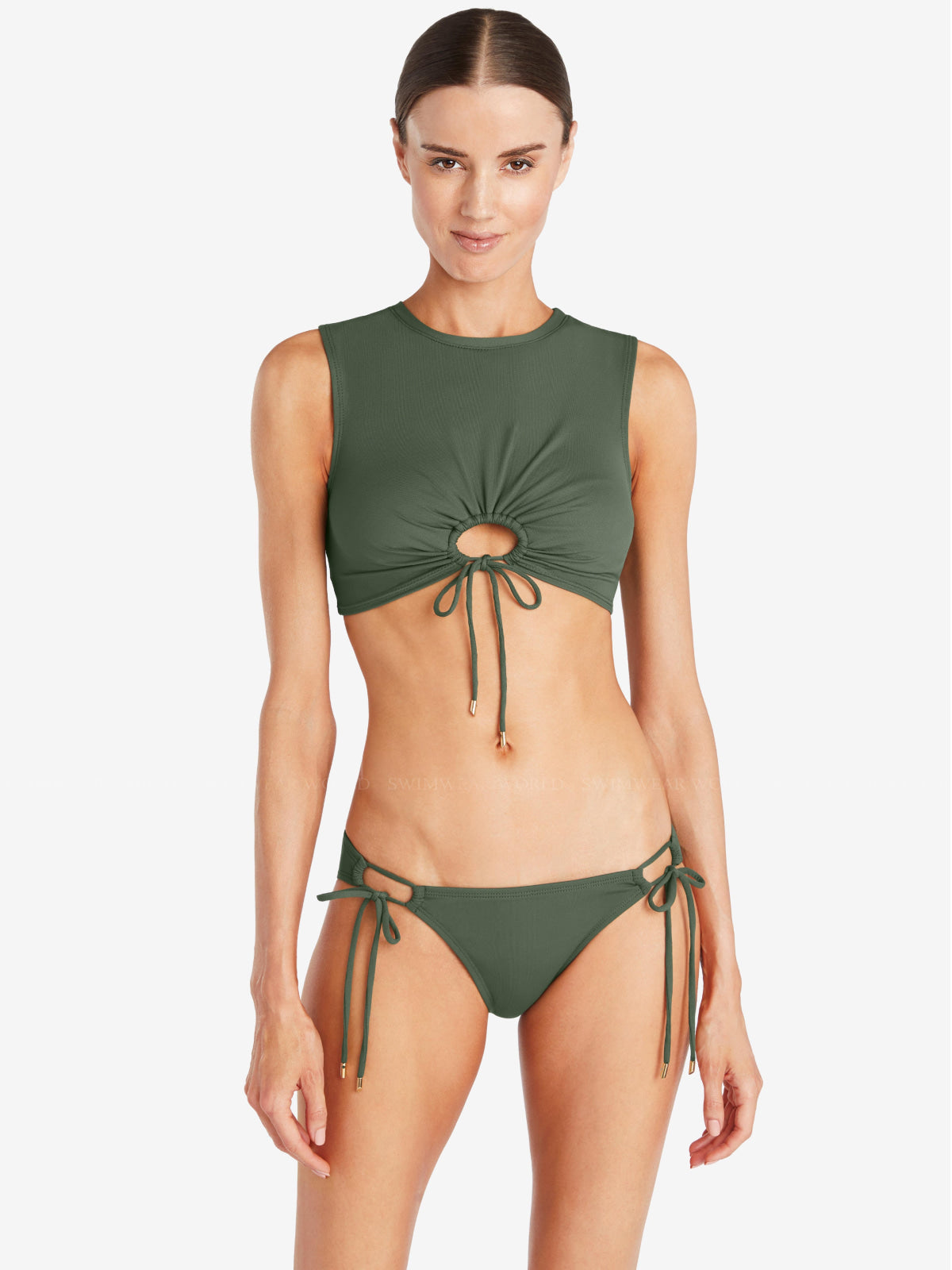 Aubrey Tank-Aubrey Side Tie Bikini