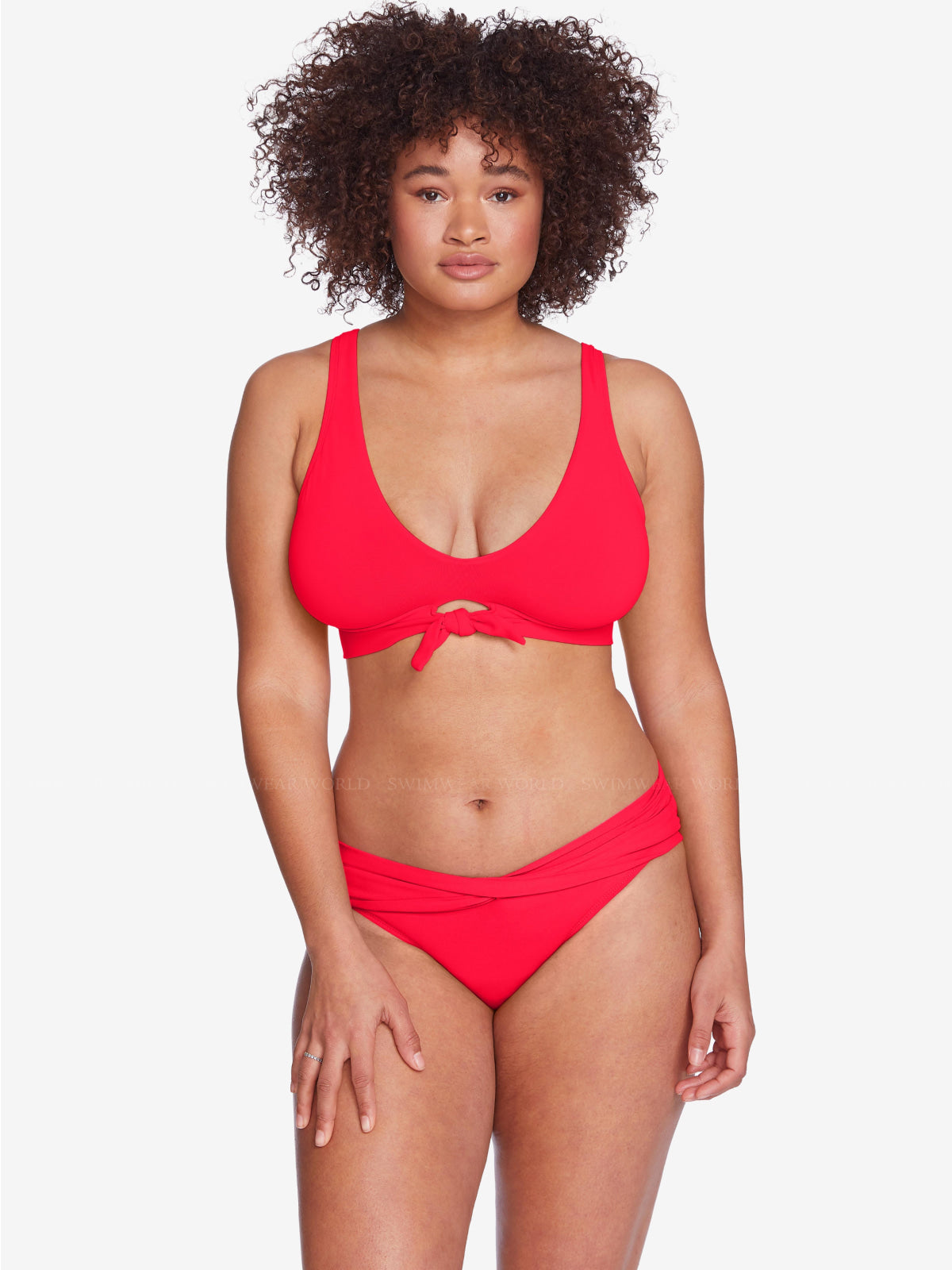 Ava Over Shoulder-Ava Twist Bikini